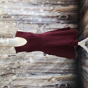 Nanette Lepore Burgundy Dress